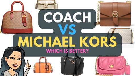 coach buys michael kors|coach versus michael kors.